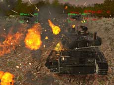 Tanks Battle Ahead